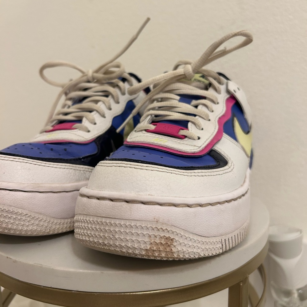 Nike Women's Air Force 1 Shadow 'Sapphire' - Picture 10 of 10